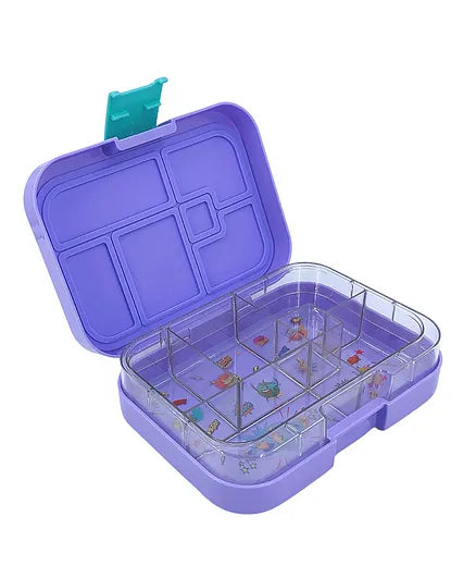 TW Bento Box Purple 4 Compartments