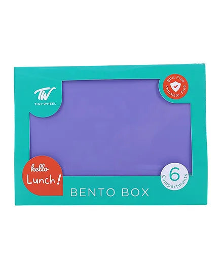 TW Bento Box Purple 4 Compartments