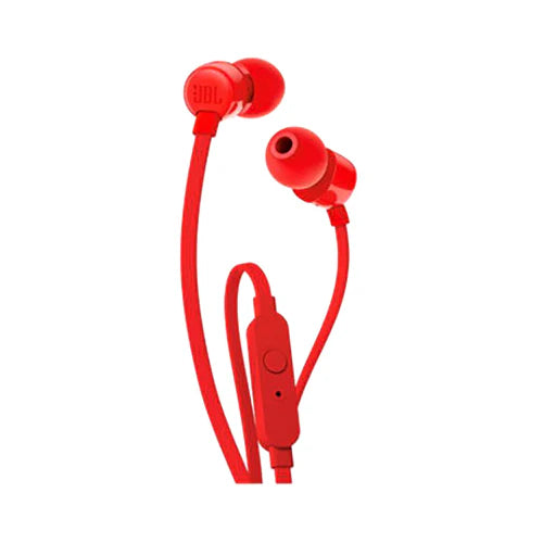 JBL In-Ear Headphones, RED - T110