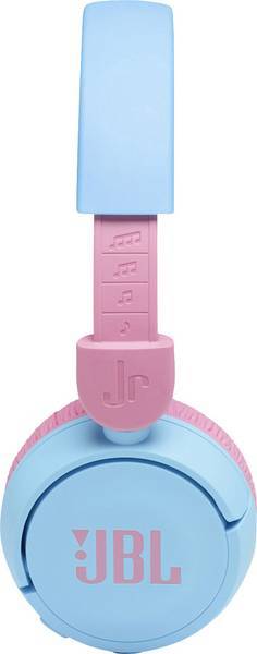 سماعات JBL JR310BT للأطفال فوق الأذن اللاسلكية بصوت منخفض - أزرق