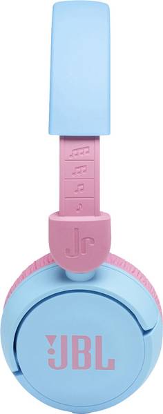 سماعات JBL JR310BT للأطفال فوق الأذن اللاسلكية بصوت منخفض - أزرق