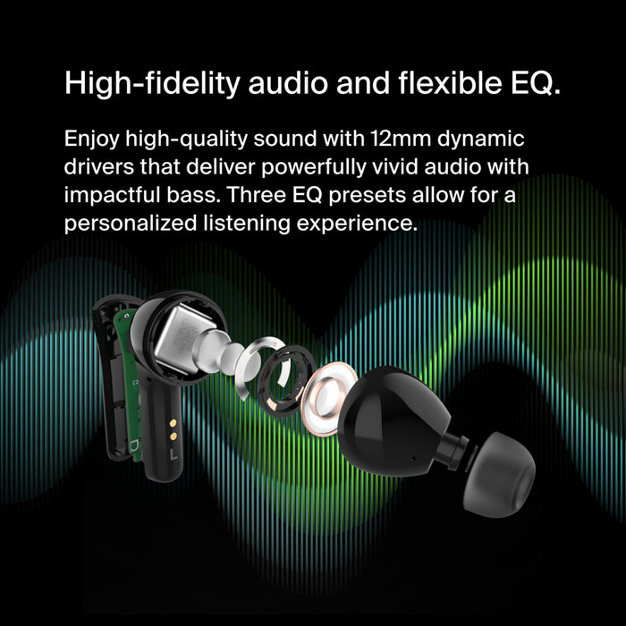 BELKIN - AUDIO -TRUE WIRELESS - SOUNDFORM MOTION - BLACK