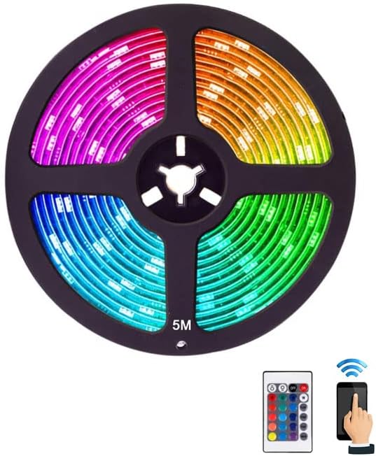 شريط إضاءة LED RGB لشاشات الألعاب والتلفاز 5 متر - WiFi من Twisted Minds