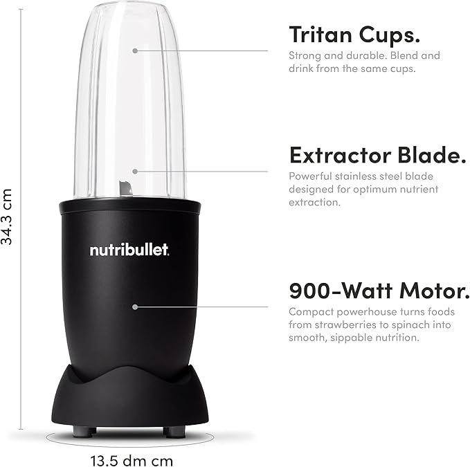 Nutribullet Blender 900W Black NB9-1212AK