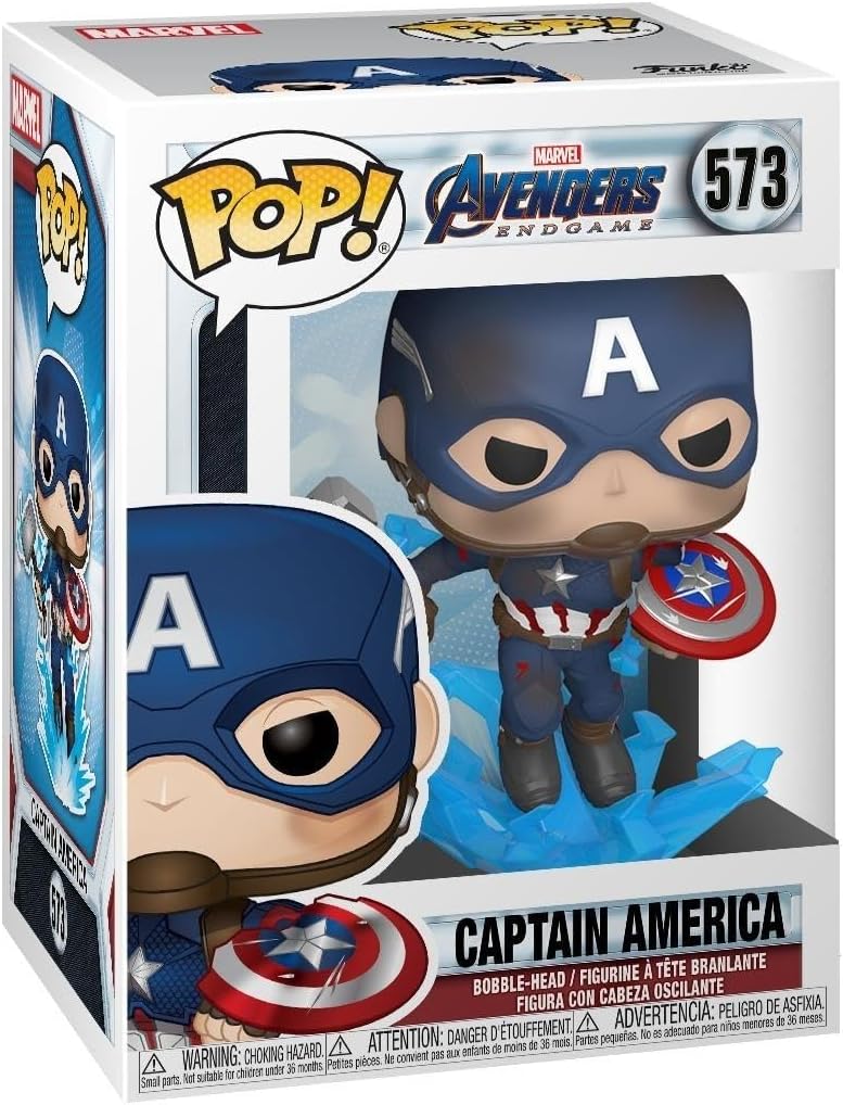 Funko - Pop! Avengers Endgame - Capt A Broken Shield
