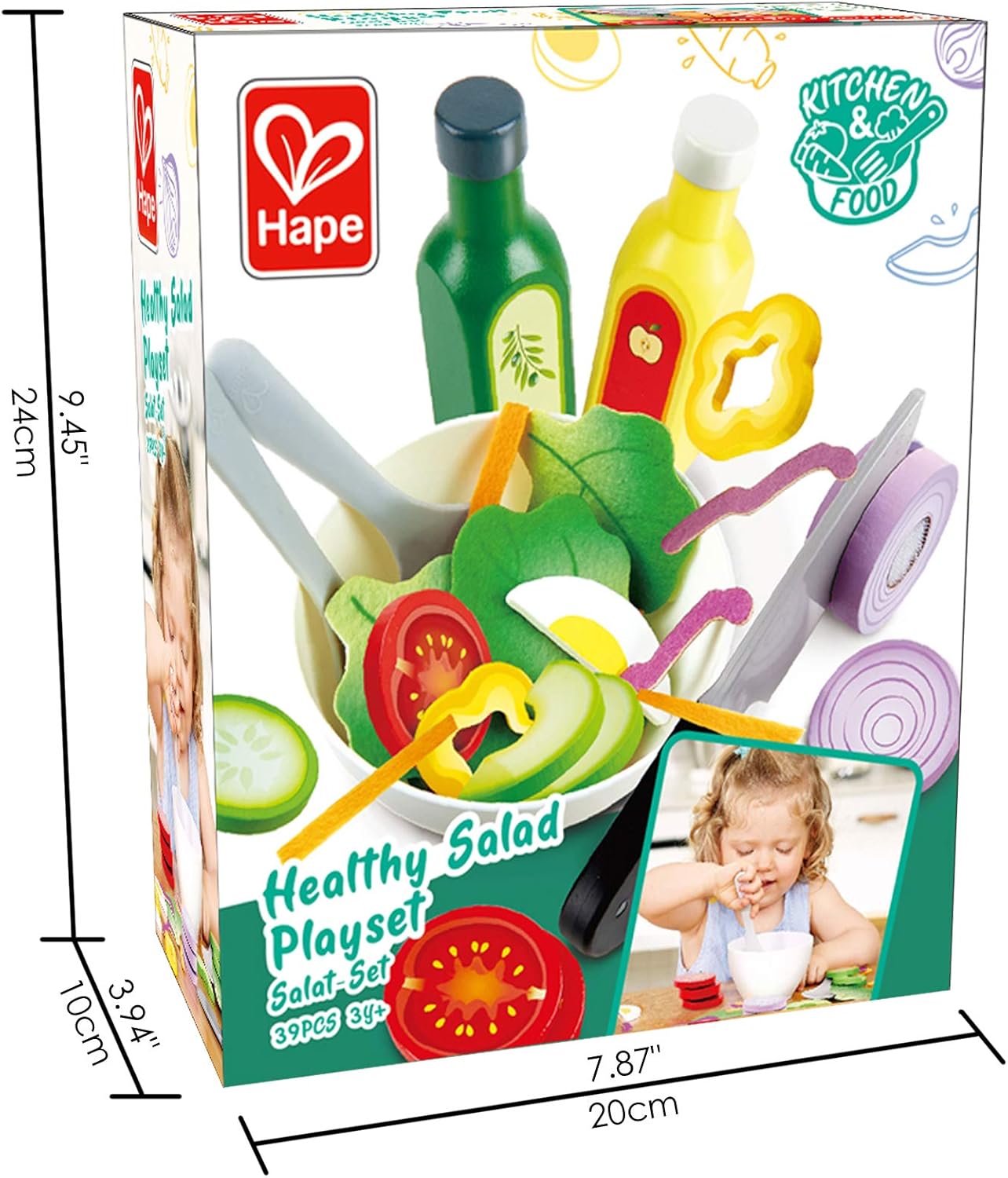 Hape - Healthy Salad Playset