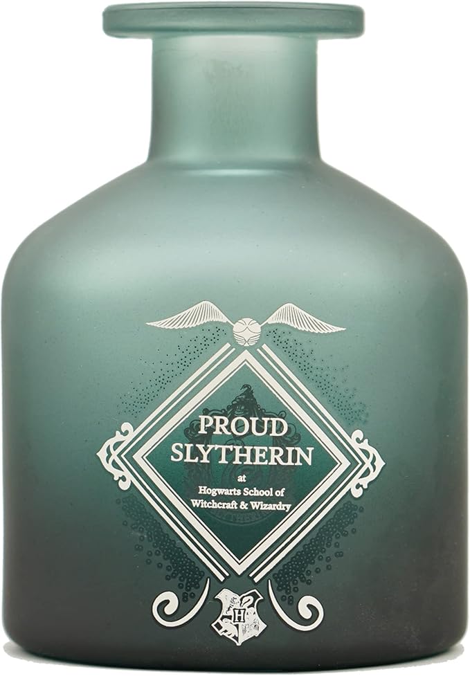 Halfmoon Bay Potion Vase Glass 11Cm Harry Potter Proud Slytherin