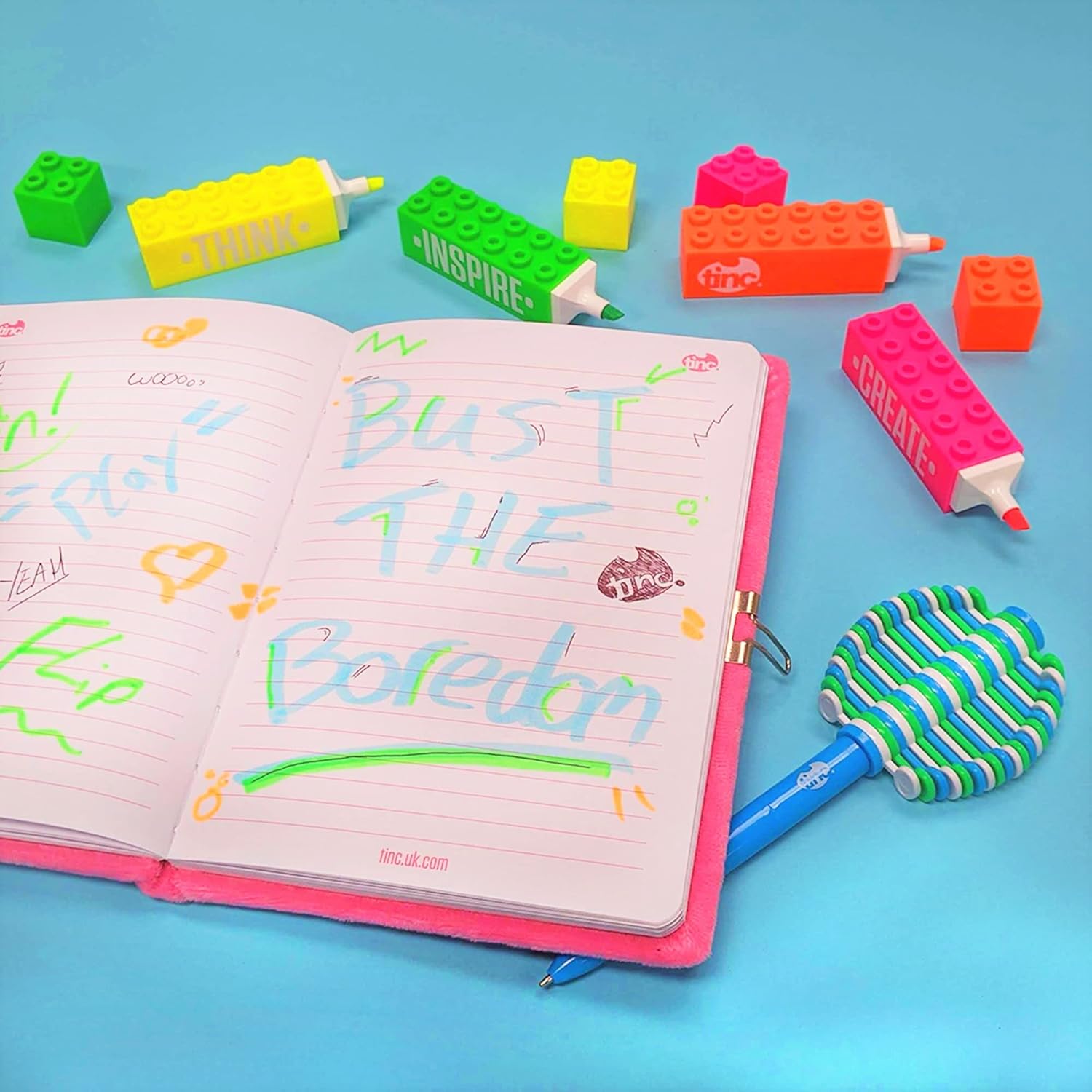 Fidget Pen (Blue, Green, White)