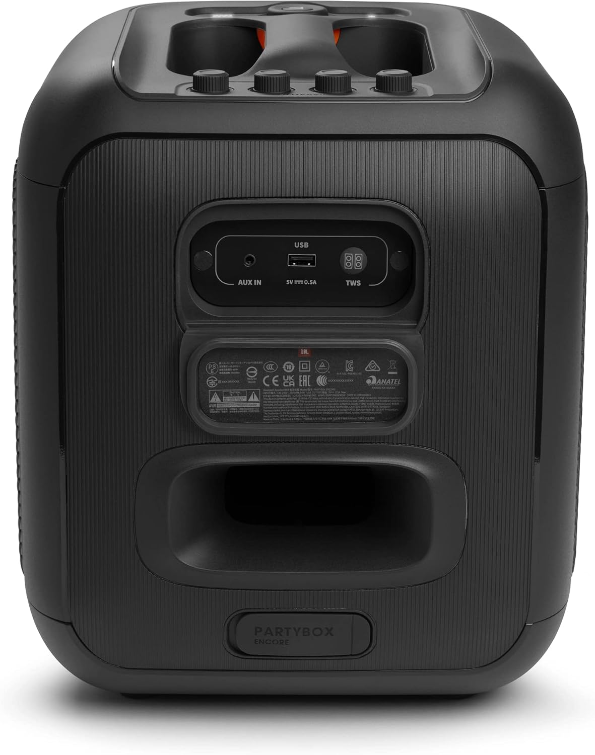 JBL Partybox Encore Portable Speaker with Mic Black