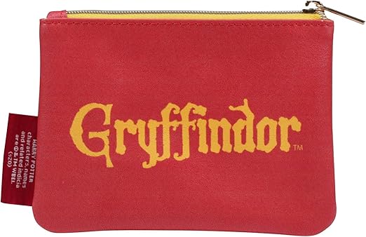 Halfmoon Bay Purse Coin Pu 9Cm X 13Cm Harry Potter Gryffindor