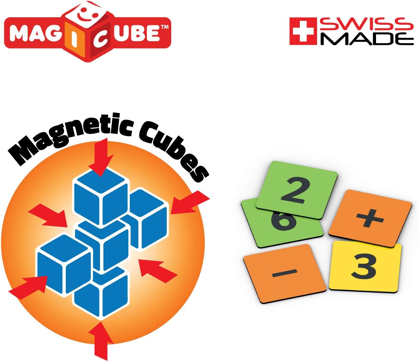 Geomag Magicube Math Building Clips 61