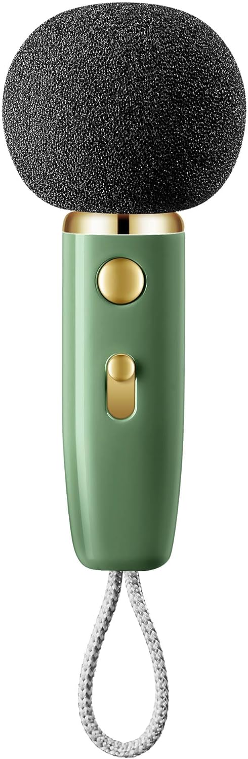Divoom DitooMic Bluetooth Speaker Microphone Karaoke Function - Green