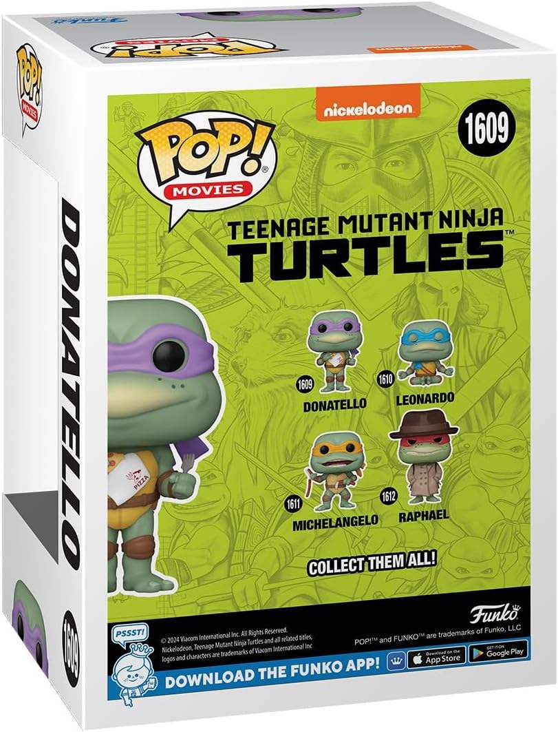 Funko - Pop! Teenage Mutant Ninja Turtle - Donatello