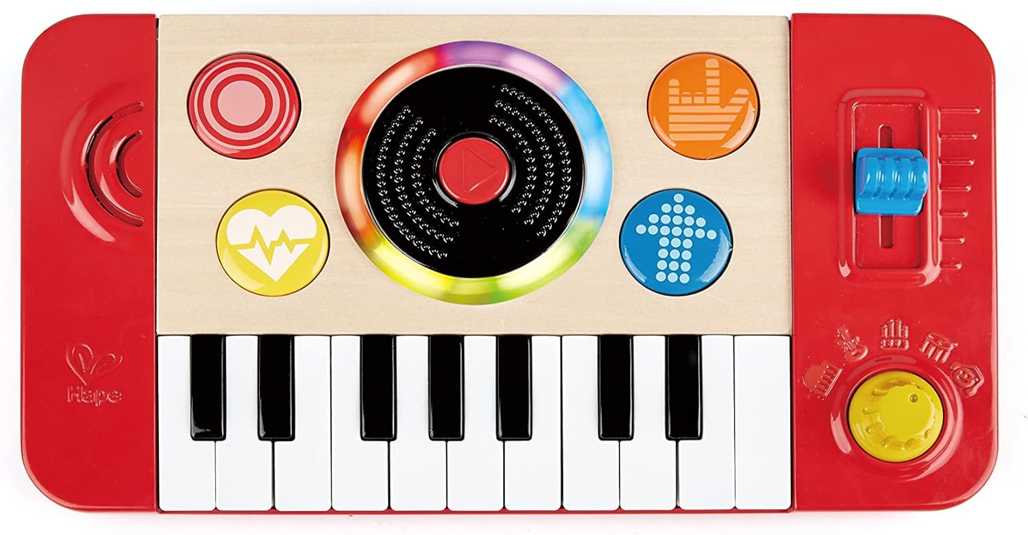 Hape Portable DJ Mix and Spin Studio Music Toy