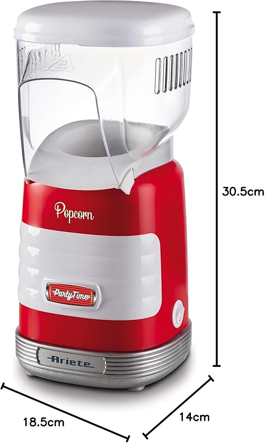 ARIETE 2956 POPCORN MAKER WHITE/RED