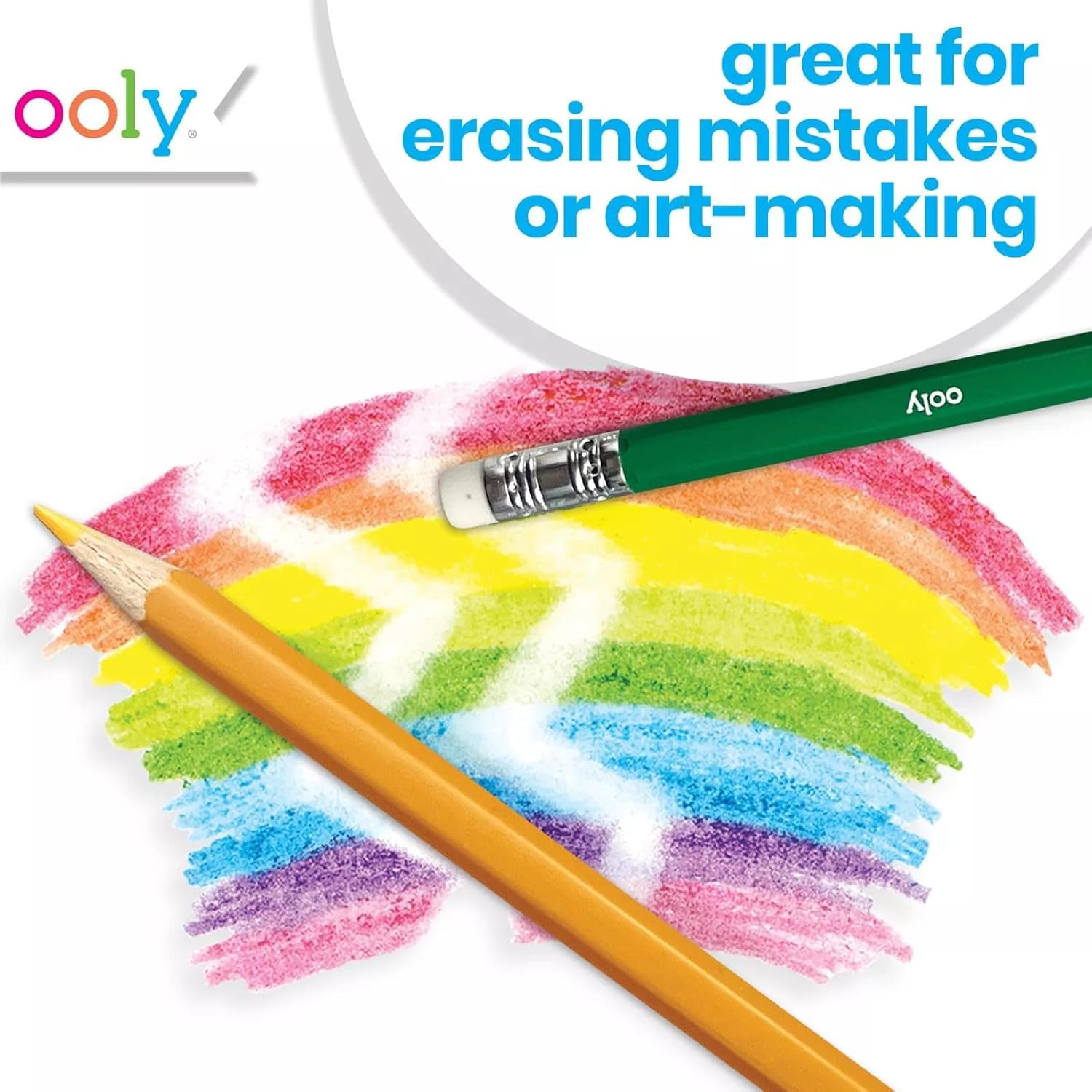 Ooly Un Mistake Ables Erasable Colored Pencils Set Of 12