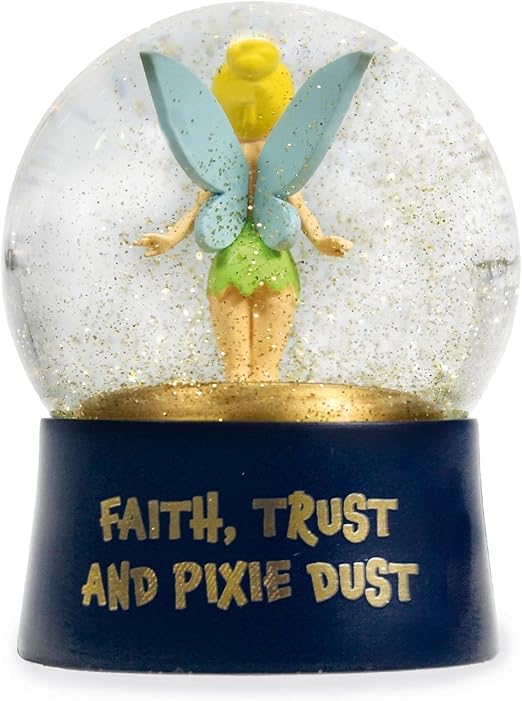 Halfmoon Bay Snow Globe Boxed 65Mm Disney Peter Pan Tinkerbell