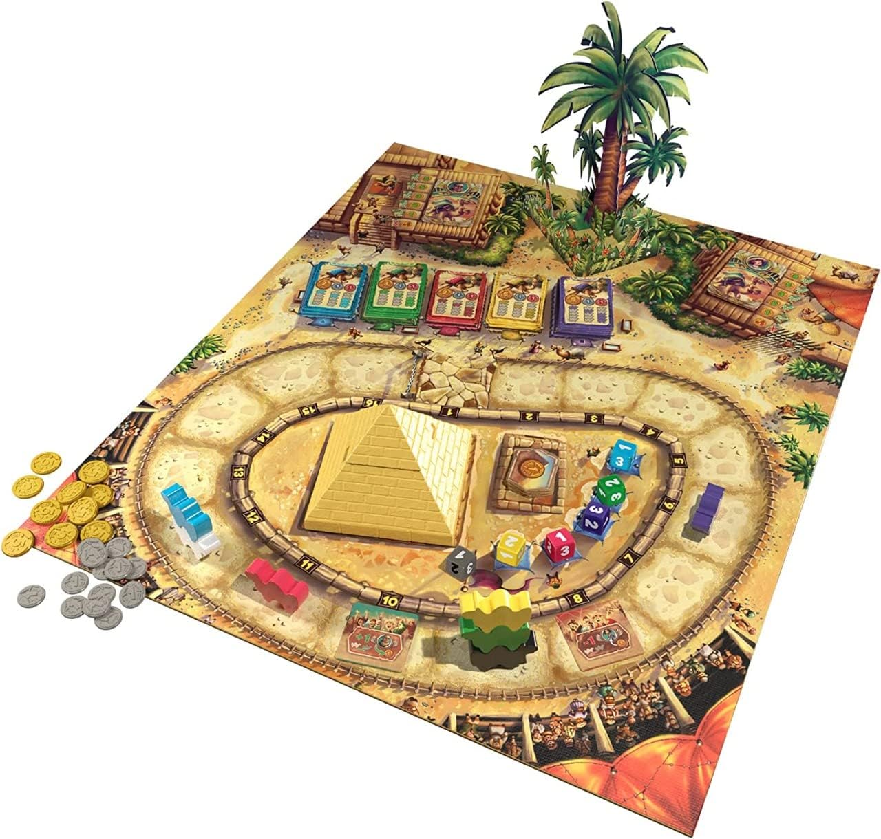 Superheated Neurons Camel Up English, Arabic and French Language Board Game