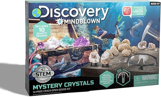 Discovery - Toy Mystery Crystals Geode Excavation Kit
