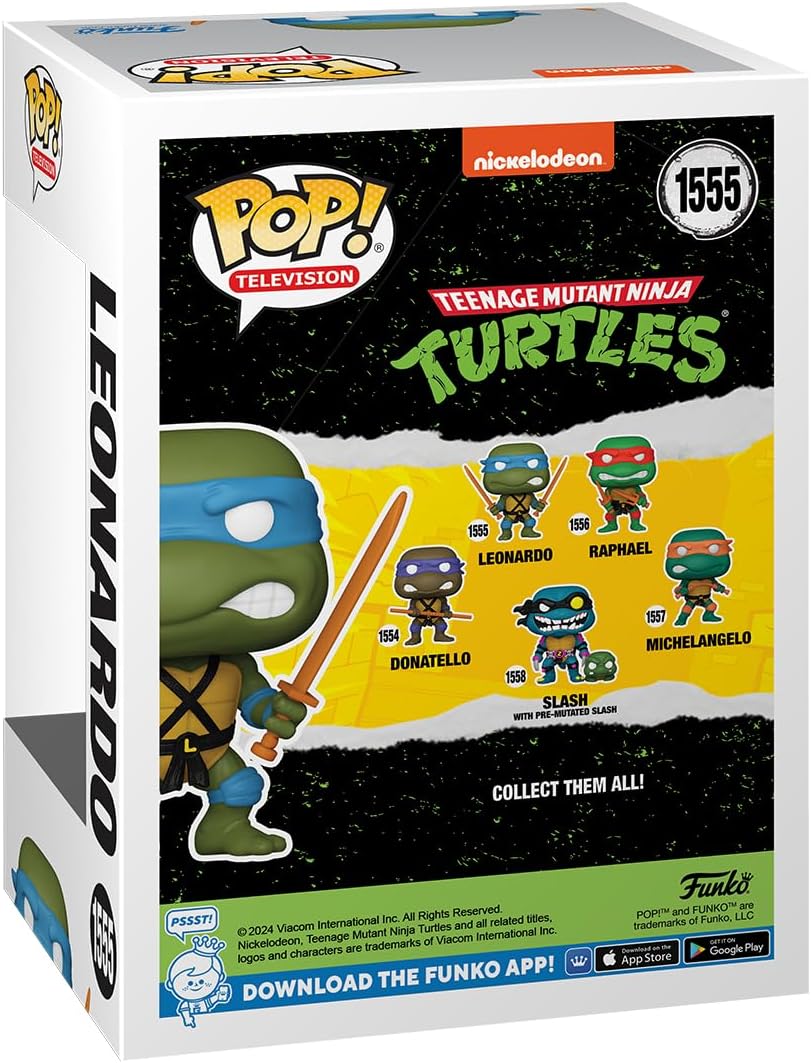 Funko - Pop! Tv: Teenage Mutant Ninja Turtle - Leonardo