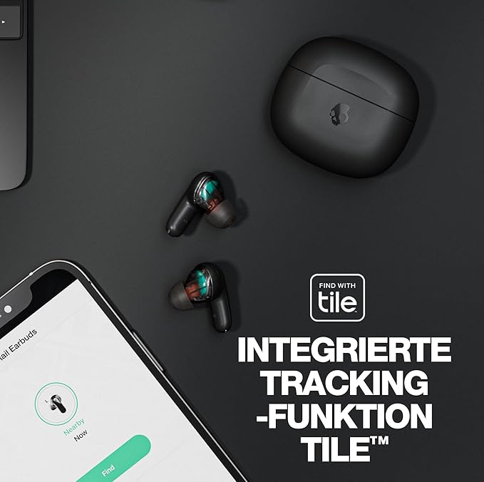 SKULLCANDY RAIL TRUE WIRELESS IN-EAR-TRUE BLACK
