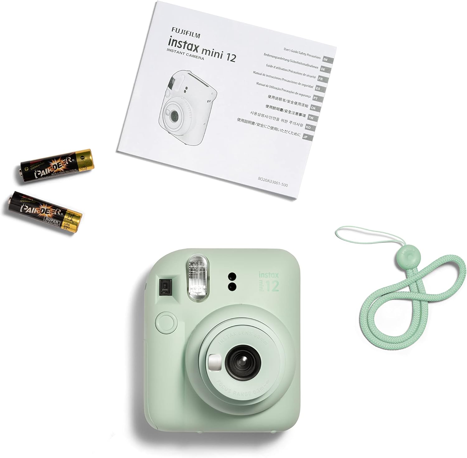 كاميرا Instax Mini 12 (أخضر نعناعي)