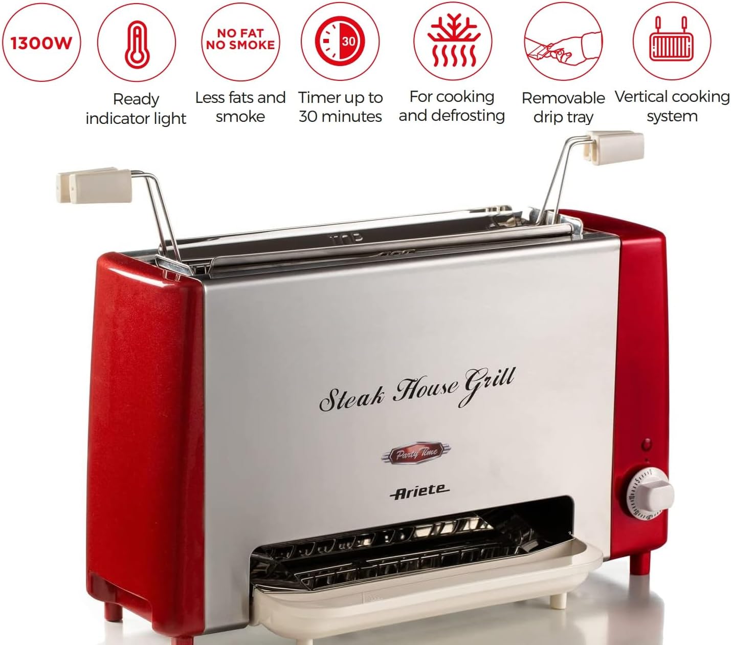 ARIETE 0730 STEAK HOUSE GRILL RED