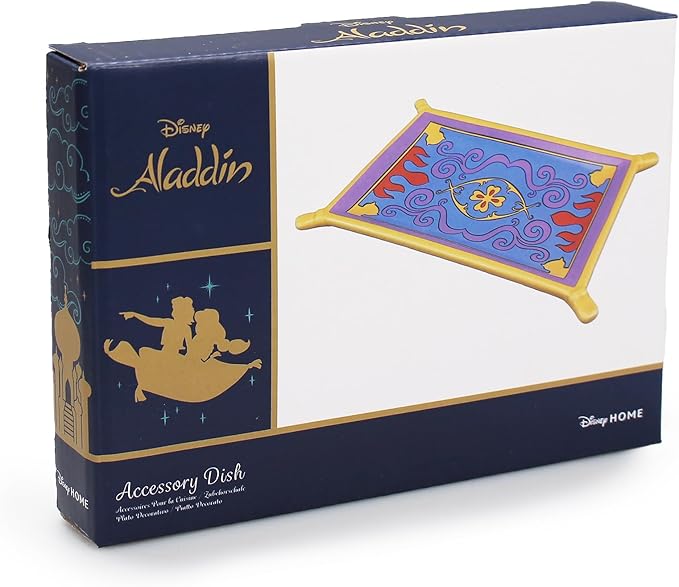 Halfmoon Bay Trinket Dish Boxed Disney Aladdin Flying Carpet