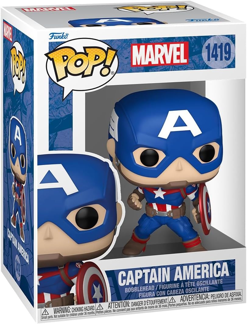Funko - Pop! Marvel: Marvel Nc - Captain America