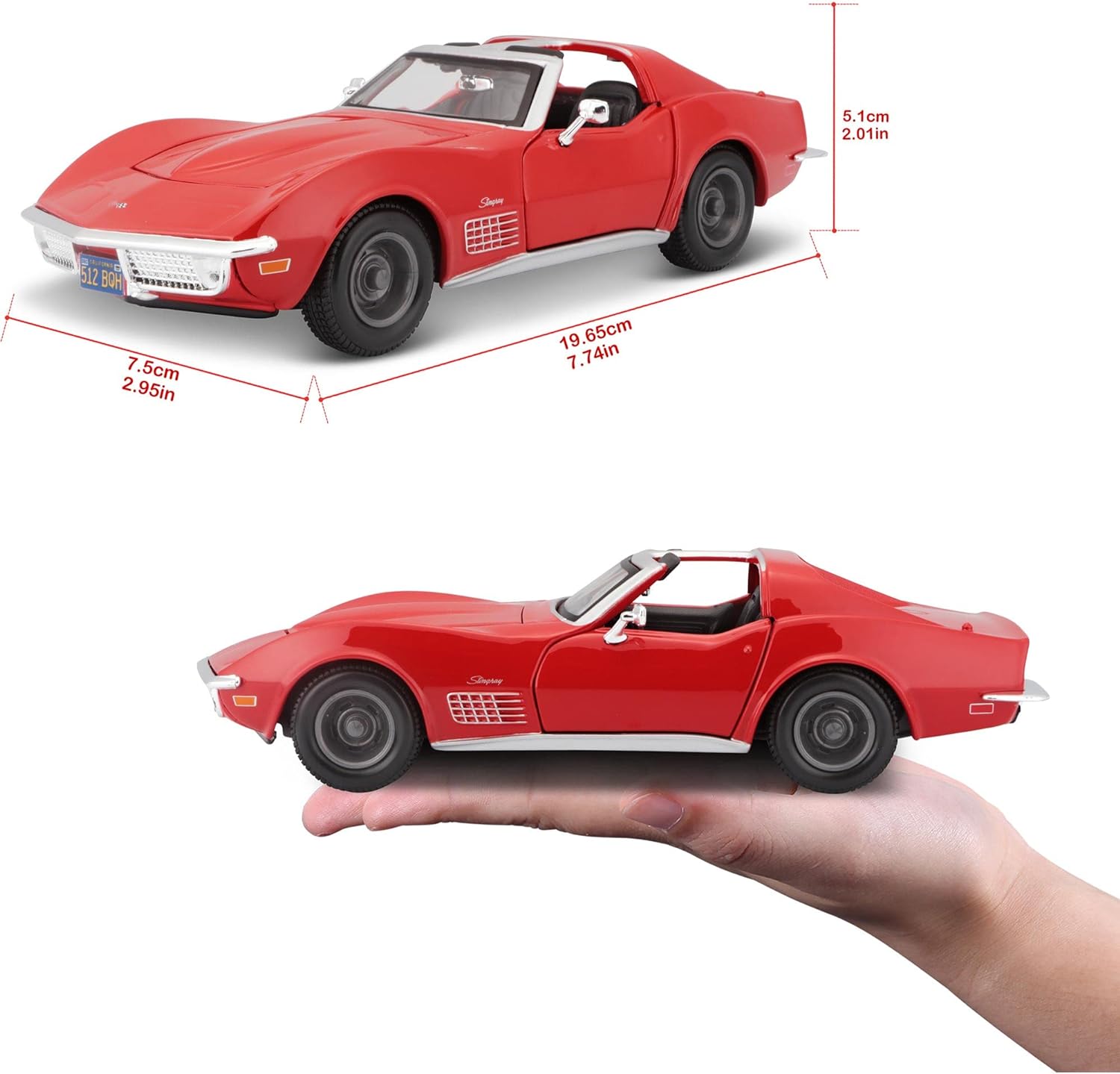Maisto 31202 - 1:24 1970 Corvette