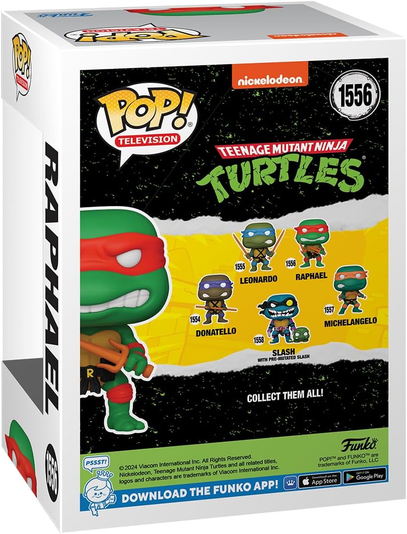 Funko - Pop! Tv: Teenage Mutant Ninja Turtle S4 - Raphael