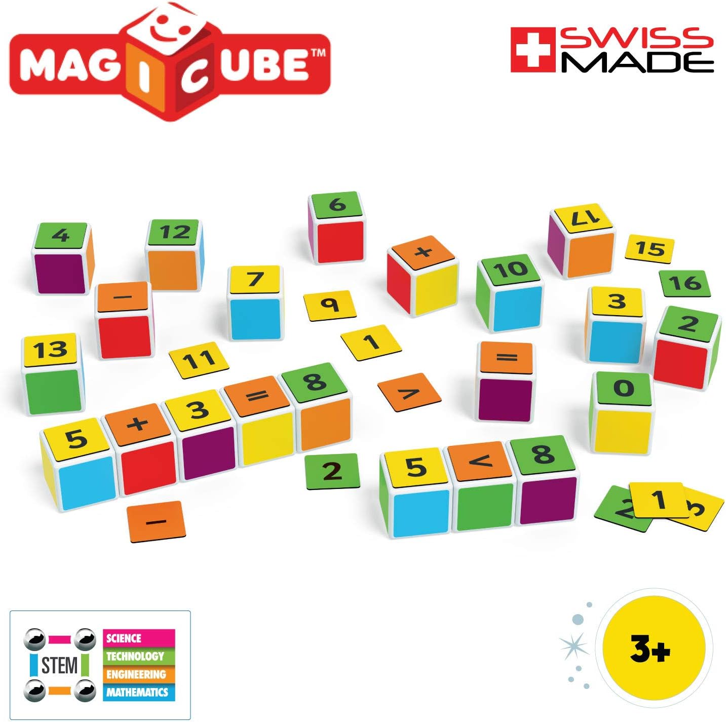 Geomag Magicube Math Building Clips 61