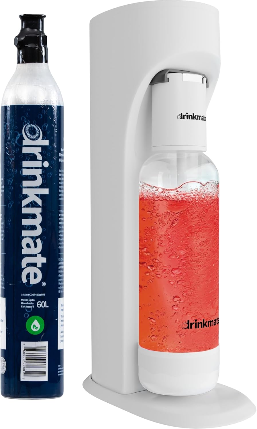 Drinkmate Machine Kit With Fizz Infuser White