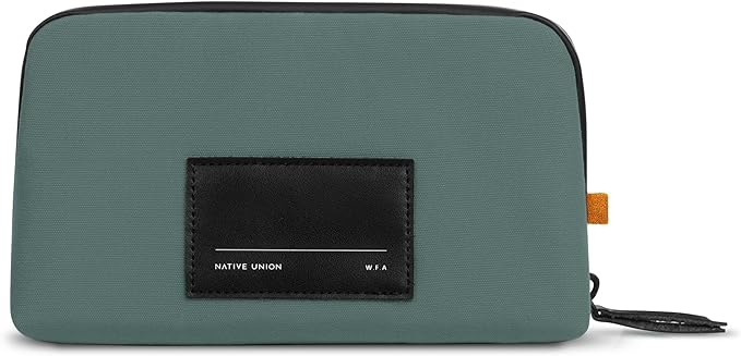 Native Union Stow Lite Organizer Pouch Slate Green