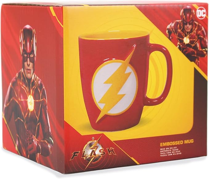 Halfmoon Bay Mug Boxed Embossed 350Ml Dc Comics The Flash