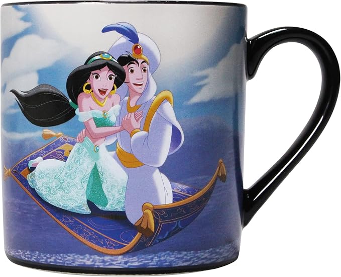 Halfmoon Bay Mug Heat Changing Classic Boxed 310Ml Disney Aladdin