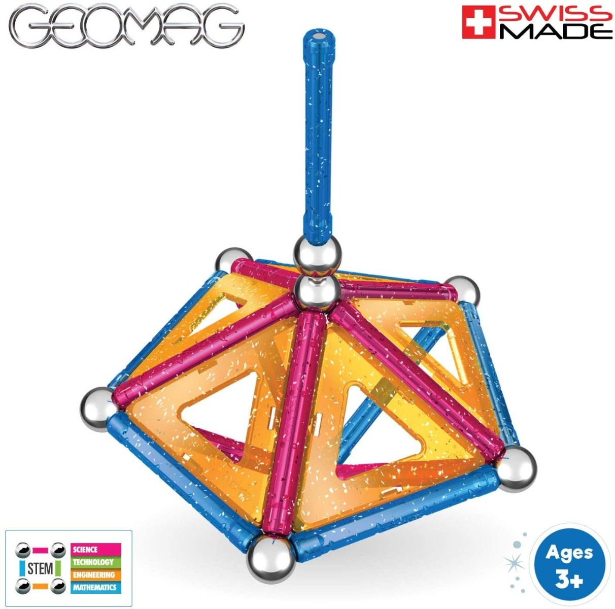 Geomag Glitter Panels 68 Pcs
