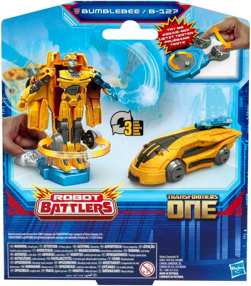 Transformers One Robot Battlers Bumblebe Action Figure