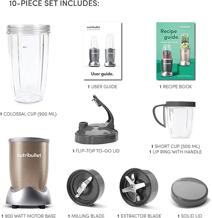 Nutribullet Blender 900W NB9-1012