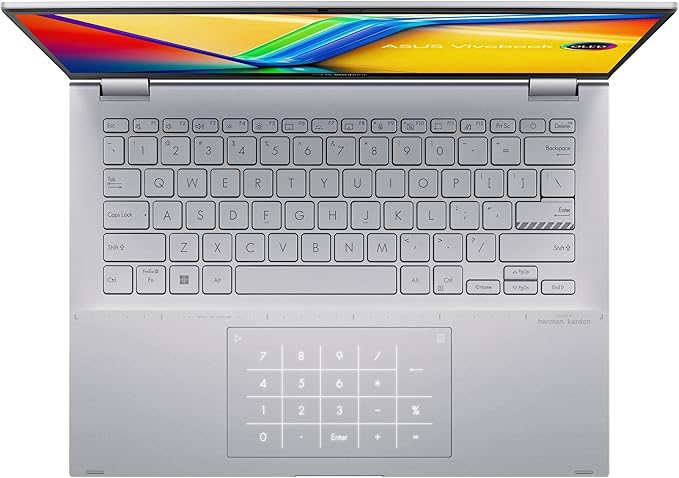 VivoBook Flip Touch I9-13900H 16GB 1TB Win 11 Silver