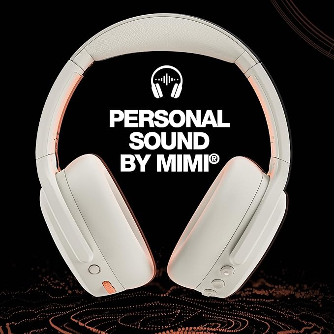 SKULLCANDY CRUSHER ANC 2 WIRELESS OVER-EAR-BONE.ORANGE GLOW