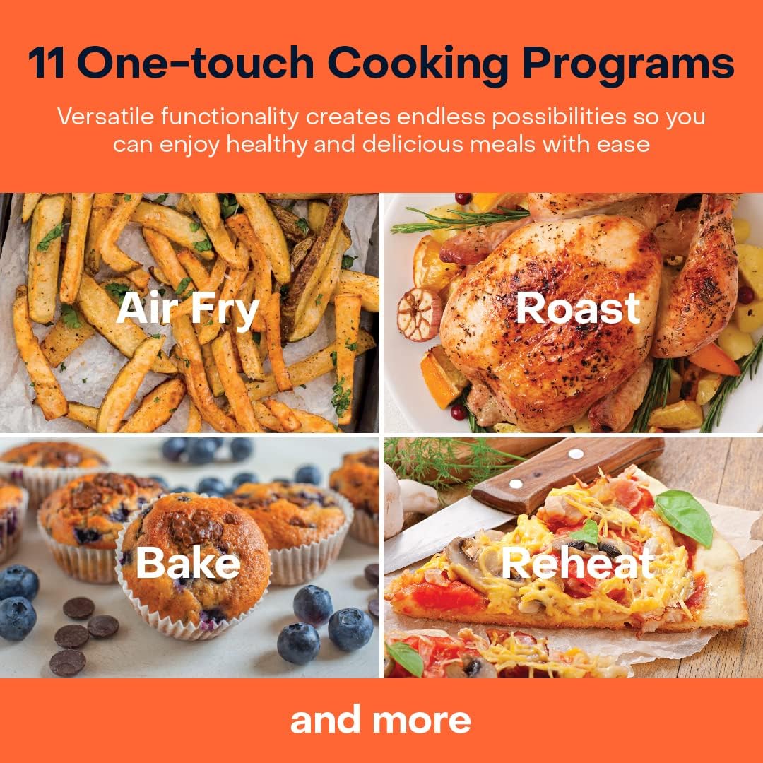 NUTRICOOK AIR FRYER 3 11 cooking programs NC-AF357