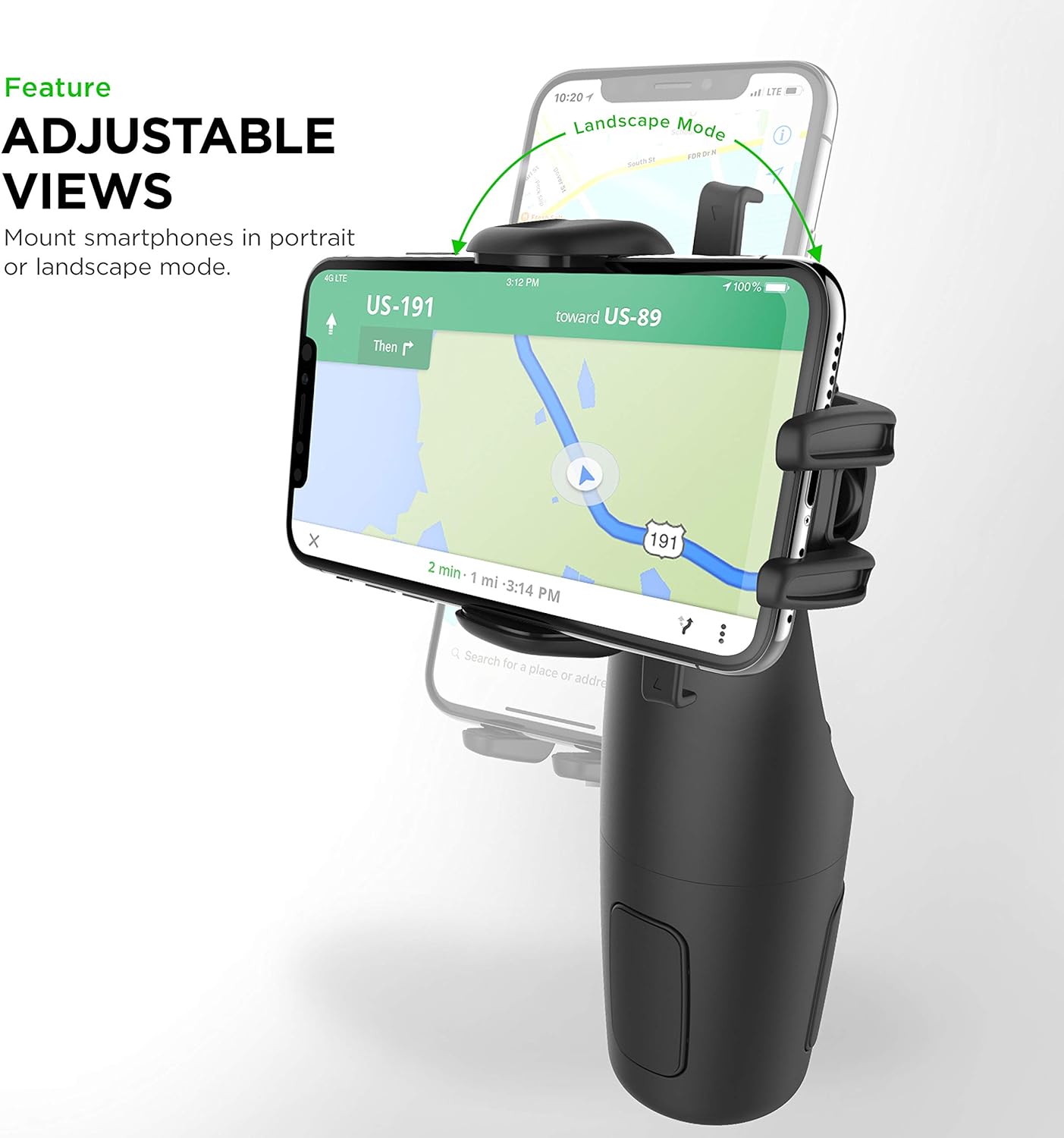 iOttie - Easy One Touch 5 - Cup Holder Mount