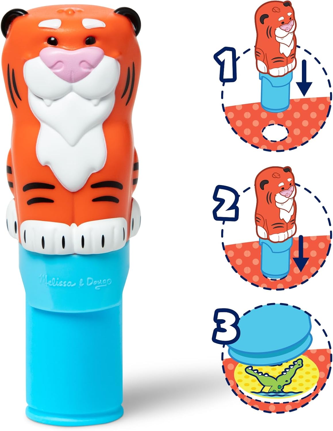Melissa & Doug Sticker WOW! Tiger Bundle