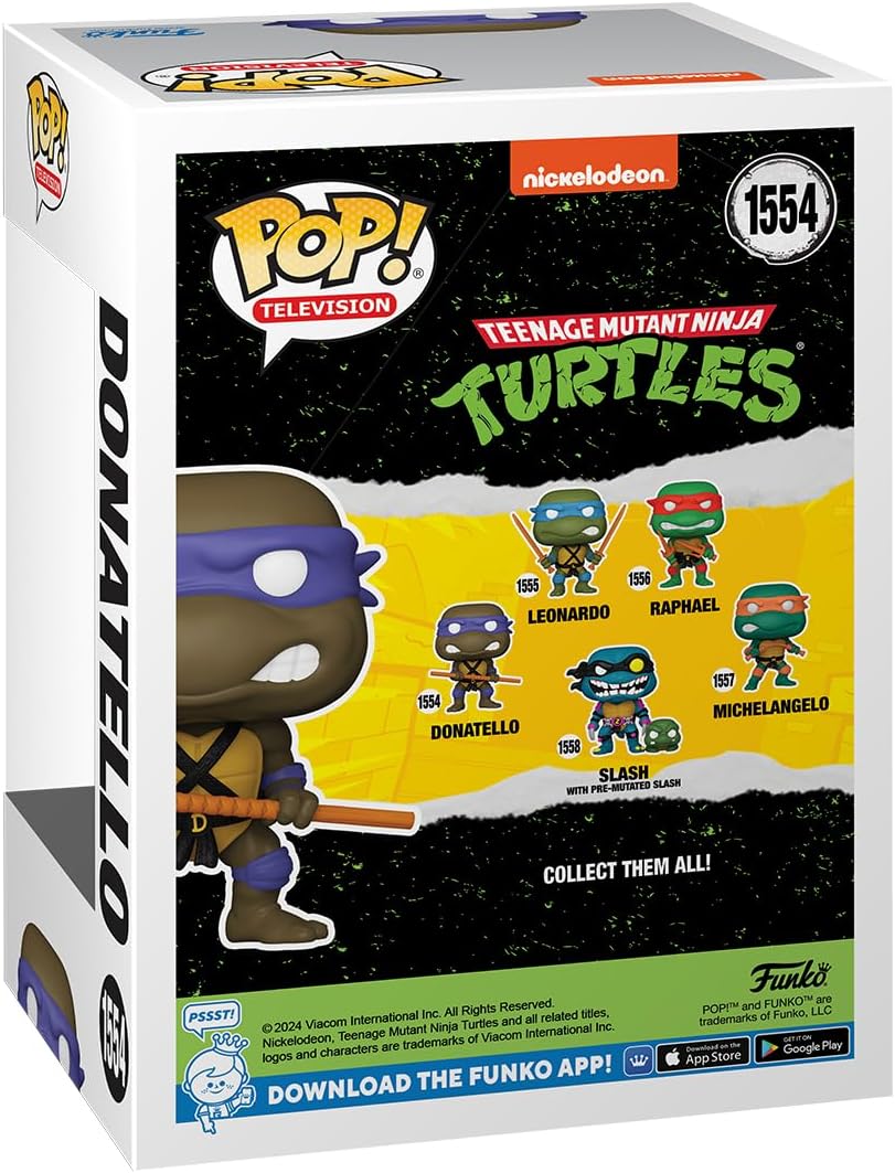 Funko - Pop! Tv: Teenage Mutant Ninja Turtle - Donatello