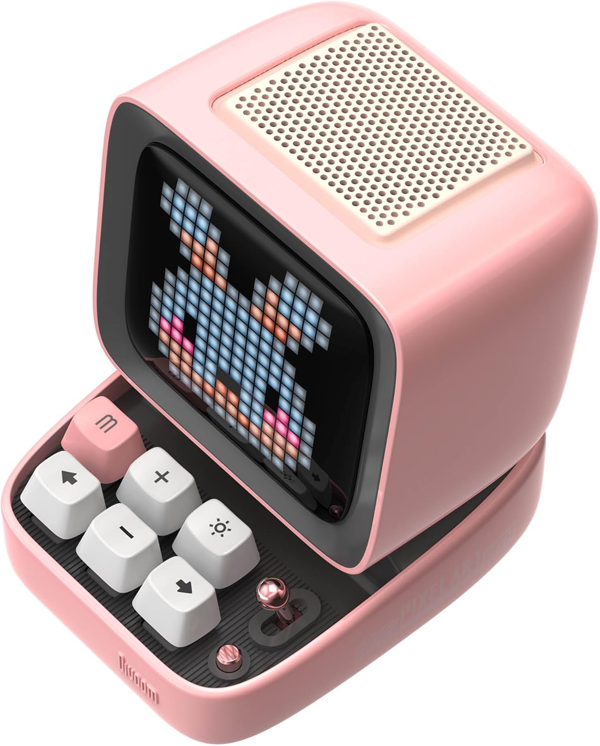 Divoom DitooMic Bluetooth Speaker Microphone Karaoke Function - Pink