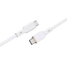 AUKEY 100W PD Silicone USB-C To USB-C Cable 1M White