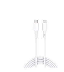 AUKEY 100W PD Silicone USB-C To USB-C Cable 1M White