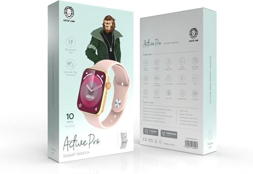 جرين ليون: ساعة ذكية Active Pro ذهبية