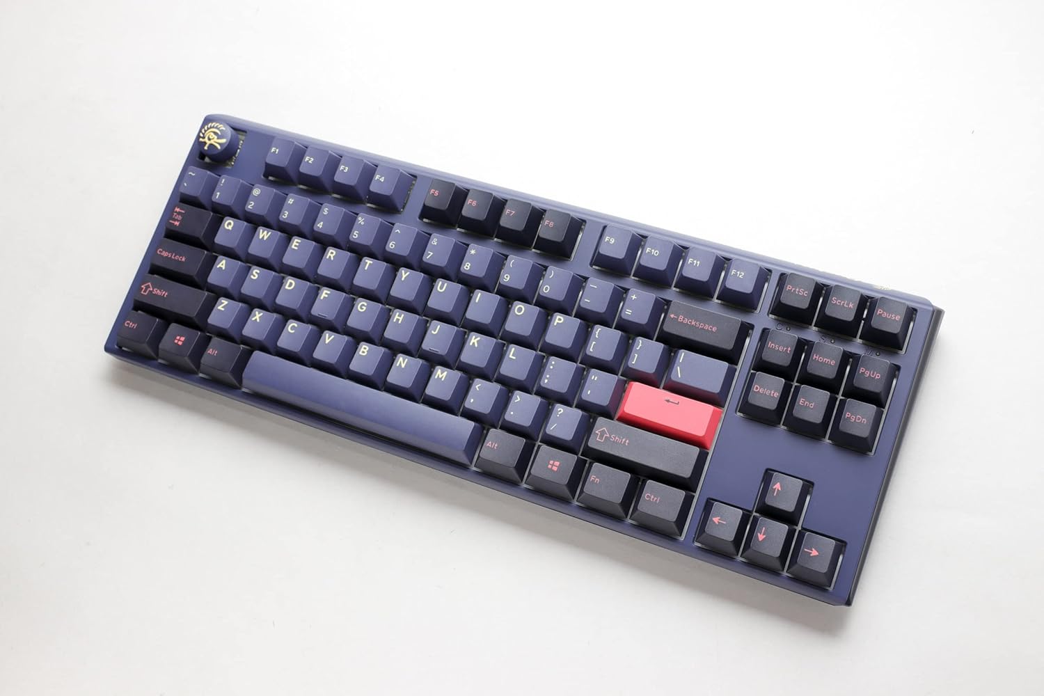 Ducky One 3 كوزميك بلو TKL 80% مفتاح شيري أحمر - أمريكي